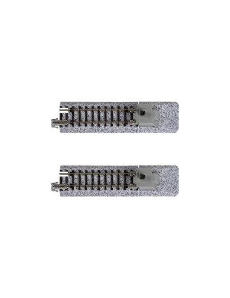 K20-046 KATO VÍA ÚNICA CON TOPERA 62 MM 2 PZAS