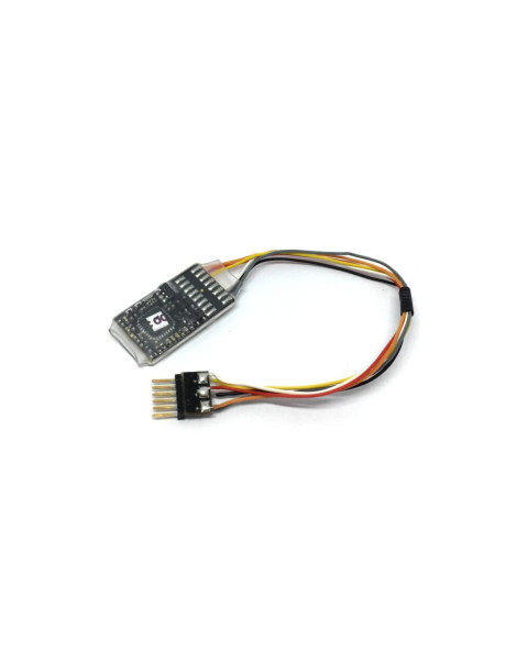 02010222 TRAIN-O-MATIC Decoder tOm Lokommander 2 Micro NEM651 6 pines con cables