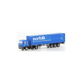 LC4067 MINIS TRAILER MAN F90 CON CONTENEDOR 40´ NORFOLK LINE