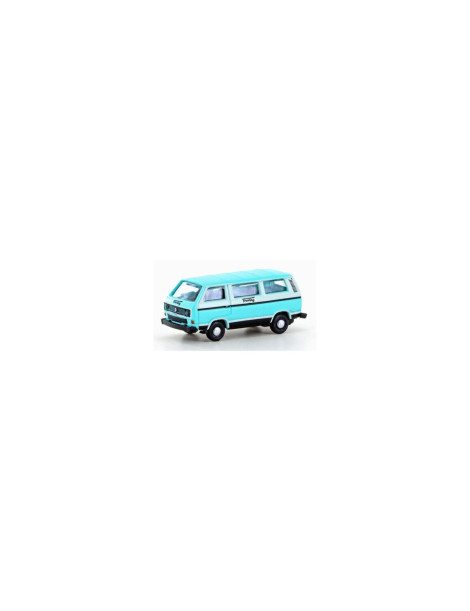 VW BUS T2 VERDE "FLOWER" CAMPER , MINIS LC3884