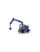 LC4261 MINIS EXCABADORA COMPACTA LIEBHERR AZUL CON DOBLE PALA