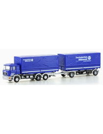 LC4636 MINIS CAMIÓN MAN F90 CON REMOLQUE THW