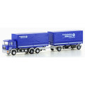 LC4636 MINIS CAMIÓN MAN F90 CON REMOLQUE THW