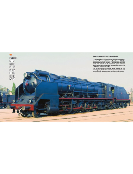 LOCOMOTORA DIESEL RENFE 316.07, ELECTROTREN 2413