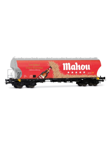 HE6090 ELECTROTREN VAGON TOLVA CEREALERA DE 4 EJES "MAHOU"