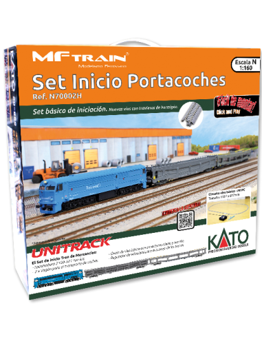 copy of copy of K20-000 KATO 4 TRAMOS VIA RECTA DE 248 MM UNITRACK N