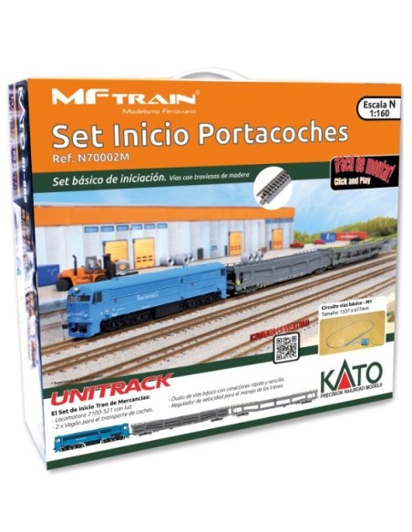 copy of K20-000 KATO 4 TRAMOS VIA RECTA DE 248 MM UNITRACK N
