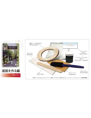 K24-341 Kato kit inicio cómo hacer carreteras