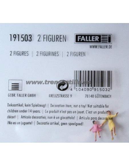 Set dos figuras, Faller 191503
