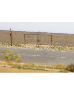 Valla metálica + doble puerta, Mftrain N83016 2