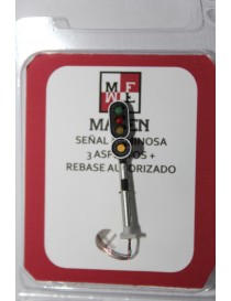 SEÑAL LUMINOSA  3 ASPECTOS, MAFEN 4131.01