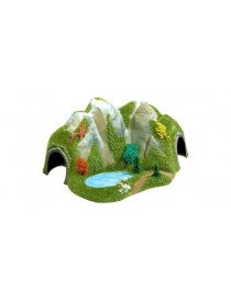 MONTAÑA CON TÚNEL Y LAGO, BUSCH 8003
