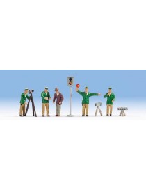 TRABAJADORES FFCC. PREISER 10033
