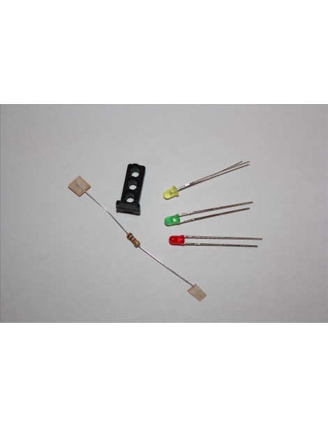 KIT SEÑAL BAJA CON 3 LED 3 mm, TRENCASTILLA TC SB01