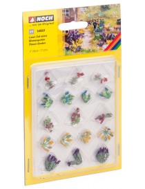CONJUNTO 17 PLANTAS LASER CUT MINIS, NOCH 14054