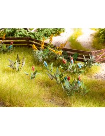 CONJUNTO 17 PLANTAS DE FLORES SILVESTRES LASER CUT MINIS, NOCH 14056 2