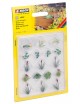 CONJUNTO 17 PLANTAS DE FLORES SILVESTRES LASER CUT MINIS, NOCH 14056