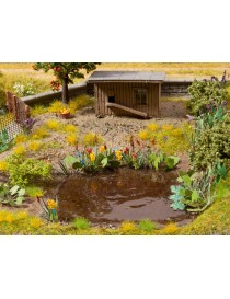 CONJUNTO 17 PLANTAS DE FLORES SILVESTRES LASER CUT MINIS, NOCH 14056 2