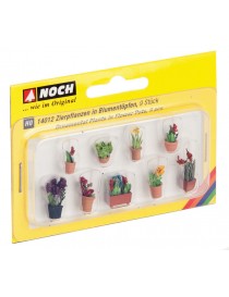 CONJUNTO 17 PLANTAS LASER CUT MINIS, NOCH 14054