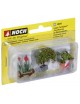 CONJUNTO 17 PLANTAS LASER CUT MINIS, NOCH 14054