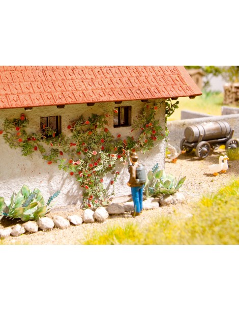 CONJUNTO 17 PLANTAS LASER CUT MINIS, NOCH 14054