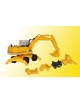 LIEBHERR Mobilbagger A922 con accesorios, KIBRI 11264