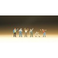 TRABAJADORES FFCC. PREISER 10033