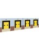 SET 4 PUERTAS CON PERSIANA ENRROLLABLE, WILLS-KIT SSM313