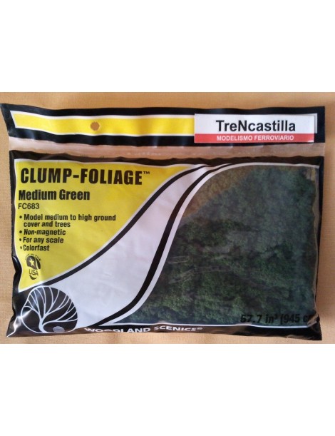 Foliaje, woodland scenics FC683