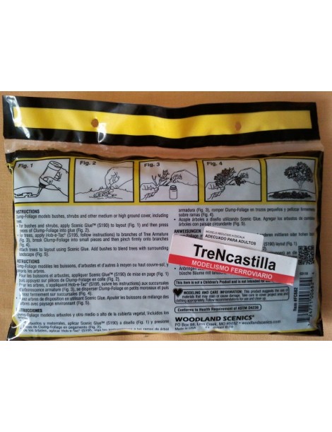 Foliaje, woodland scenics FC682