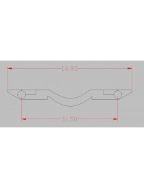 SET 10 ENGANCHES BARRA MANGUERA 14,9 mm, MFTRAIN N83037 2