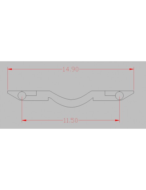 SET 10 ENGANCHES BARRA MANGUERA 14,9 mm, MFTRAIN N83037