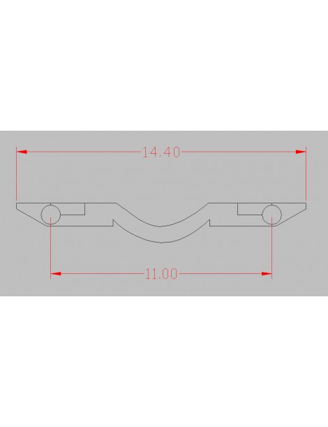 SET 10 ENGANCHES BARRA MANGUERA 14,4 mm, MFTRAIN N83038