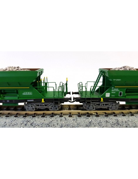 SET 10 ENGANCHES BARRA MANGUERA 14,4 mm, MFTRAIN N83038