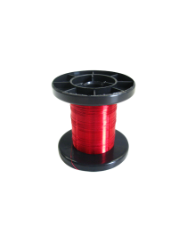 ROLLO 100 M. CABLE ROJO DE 0,15 MM, TRENCASTILLA TC 050202