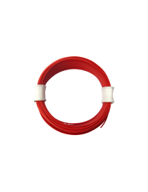 ROLLO 10 M. CABLE ROJO DE 0,04 MM, TRENCASTILLA TC 05070201