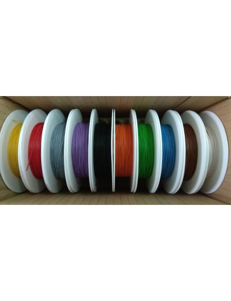 SET 10 ROLLOS DE CABLES DE 25 M.(250 MTS) DE 0,05 MM, TRENCASTILLA TC 050311