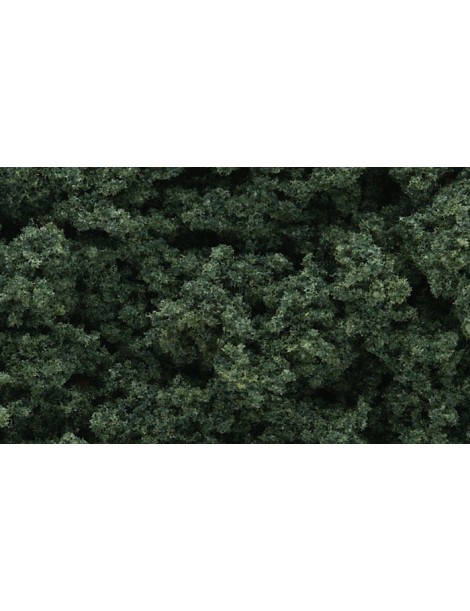 CLUMP FOLIAGE HIERBA VERDE OSCURO, WOODLAND SCENICS FC184