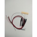 SET 5 MINI LED CON CABLE RESISTENCIA PRESOLDADA 0402 BLANCO, TRENCASTILLA TC101
