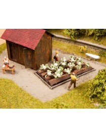 CONJUNTO 17 PLANTAS LASER CUT MINIS, NOCH 14054