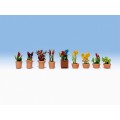 CONJUNTO 17 PLANTAS LASER CUT MINIS, NOCH 14054