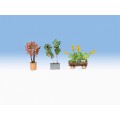 CONJUNTO 17 PLANTAS LASER CUT MINIS, NOCH 14054