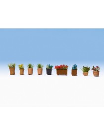CONJUNTO 17 PLANTAS LASER CUT MINIS, NOCH 14054