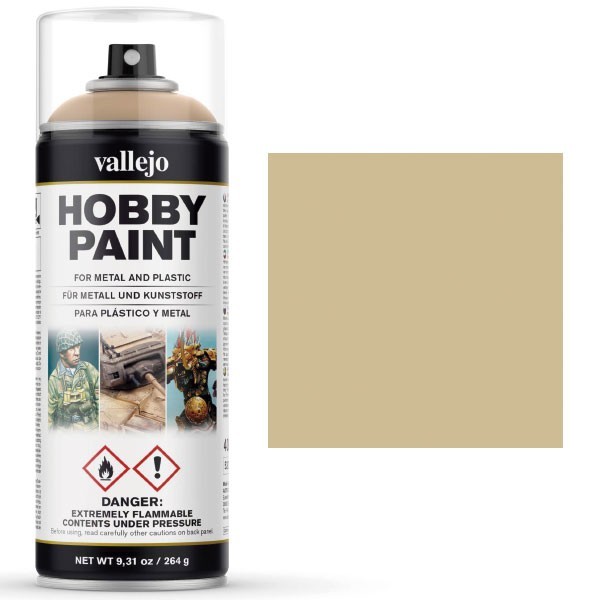 Spray hobby paint Blanco hueso 400 ml, Vallejo 28.013