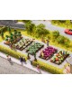 CONJUNTO 17 PLANTAS LASER CUT MINIS, NOCH 14054