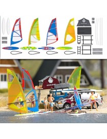 SET WINDSURFER CON TIENDA DE CAMPAÑA , BUSCH 1156