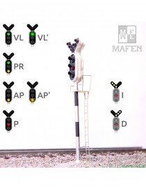 SEÑAL LUMINOSA  3 ASPECTOS, MAFEN 4131.01