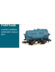 VAGÓN CISTERNA GASOLINA VILELLA, PECO NR-P968B