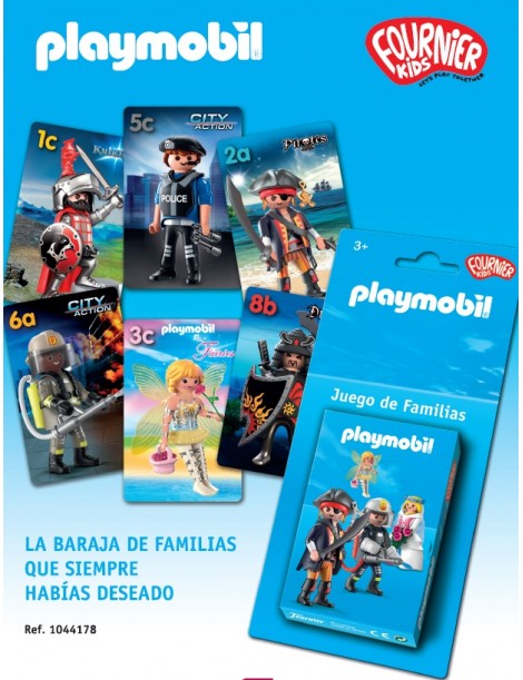 PLAYMOBIL® BARAJA DE CARTAS – JUEGO DE FAMILIAS 1044178