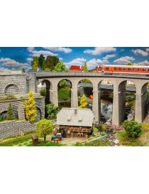 SET VIADUCTO 2 VÍAS CURVA, FALLER 120466